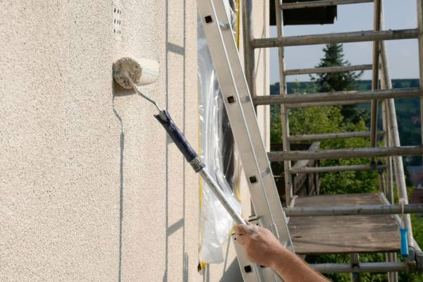 Ravalement et peinture de façade à Lessay